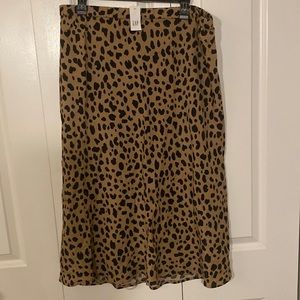 New leopard skirt